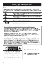 Предварительный просмотр 4 страницы Eiki EK-351WST Owner'S Manual