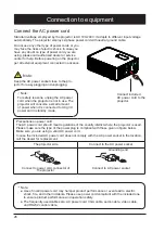 Предварительный просмотр 26 страницы Eiki EK-355U Owner'S Manual