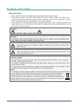 Предварительный просмотр 5 страницы Eiki EK-450U Owner'S Manual