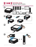 Eiki EK-623U series Quick Start Manual preview