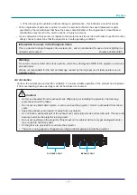 Предварительный просмотр 8 страницы Eiki EK-812U Owner'S Manual