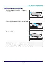 Предварительный просмотр 25 страницы Eiki EK-812U Owner'S Manual