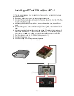 Предварительный просмотр 27 страницы Eiki EZtrol 200L User Manual