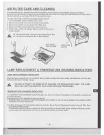 Предварительный просмотр 19 страницы Eiki LC-120 Owner'S Instruction Manual