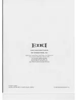 Preview for 19 page of Eiki LC-360 Owner'S Instruction Manual