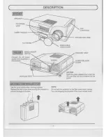 Предварительный просмотр 5 страницы Eiki LC-4200U Owner'S Instruction Manual