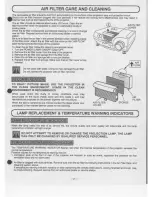 Preview for 21 page of Eiki LC-4300U Owner'S Instruction Manual