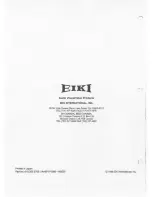 Preview for 24 page of Eiki LC-4300U Owner'S Instruction Manual