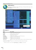 Preview for 44 page of Eiki LC-HDT2000 Owner'S Manual