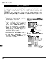 Предварительный просмотр 24 страницы Eiki LC-NB2 Owner'S Manual