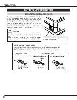 Предварительный просмотр 8 страницы Eiki LC-NB3S Owner'S Manual