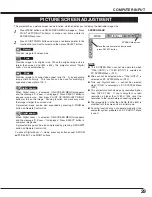 Предварительный просмотр 29 страницы Eiki LC-NB4S Owner'S Manual