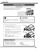 Предварительный просмотр 37 страницы Eiki LC-NB4S Owner'S Manual