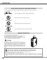 Предварительный просмотр 10 страницы Eiki LC-SB10 Owner'S Manual