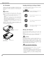 Предварительный просмотр 6 страницы Eiki LC-SB21 Owner'S Manual