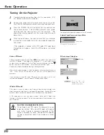 Предварительный просмотр 20 страницы Eiki LC-SB21 Owner'S Manual