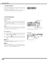 Предварительный просмотр 26 страницы Eiki LC-SB21 Owner'S Manual