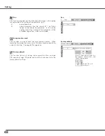 Предварительный просмотр 48 страницы Eiki LC-SB21 Owner'S Manual