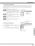 Предварительный просмотр 23 страницы Eiki LC SD12  LC-SD12 LC-SD12 Owner'S Manual