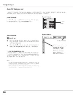 Предварительный просмотр 26 страницы Eiki LC-SD15 Owner'S Manual