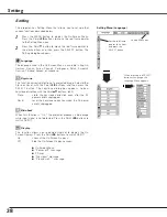 Предварительный просмотр 38 страницы Eiki LC-SD15 Owner'S Manual