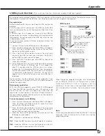 Предварительный просмотр 57 страницы Eiki LC-SE10 Owner'S Instruction Manual