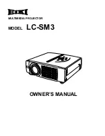 Eiki LC-SM3 Owner'S Manual preview