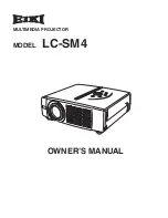 Предварительный просмотр 1 страницы Eiki LC-SM4 Owner'S Manual