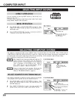 Предварительный просмотр 22 страницы Eiki LC-SM4 Owner'S Manual