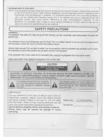 Preview for 2 page of Eiki LC-SVGA870U Owner'S Instruction Manual