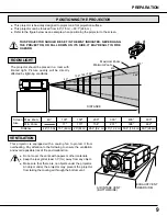 Предварительный просмотр 9 страницы Eiki LC-SX3 Owner'S Instruction Manual