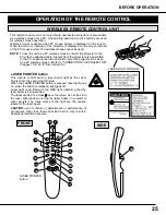 Предварительный просмотр 25 страницы Eiki LC-SX3 Owner'S Instruction Manual