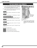 Предварительный просмотр 40 страницы Eiki LC-SX3 Owner'S Instruction Manual