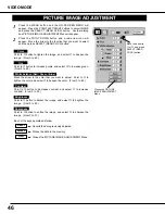 Предварительный просмотр 46 страницы Eiki LC-SX3 Owner'S Instruction Manual