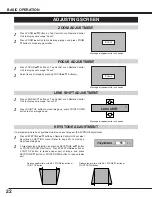 Предварительный просмотр 22 страницы Eiki LC-SX4LA Owner'S Instruction Manual