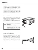 Предварительный просмотр 18 страницы Eiki LC-SX6 Owner'S Manual