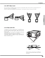 Предварительный просмотр 19 страницы Eiki LC-SX6 Owner'S Manual