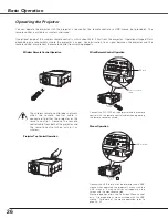 Предварительный просмотр 26 страницы Eiki LC-SX6 Owner'S Manual