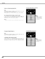 Предварительный просмотр 40 страницы Eiki LC-SX6 Owner'S Manual