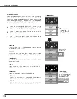 Preview for 42 page of Eiki LC-SX6 Owner'S Manual