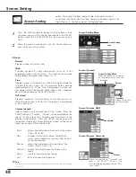 Предварительный просмотр 48 страницы Eiki LC-SX6 Owner'S Manual