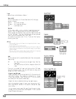 Предварительный просмотр 52 страницы Eiki LC-SX6 Owner'S Manual