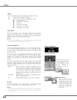 Предварительный просмотр 54 страницы Eiki LC-SX6 Owner'S Manual