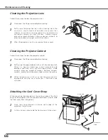 Preview for 66 page of Eiki LC-SX6 Owner'S Manual