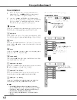 Предварительный просмотр 42 страницы Eiki LC-SXG400 Owner'S Manual