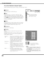 Предварительный просмотр 46 страницы Eiki LC-SXG400 Owner'S Manual