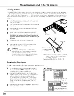 Предварительный просмотр 58 страницы Eiki LC-SXG400 Owner'S Manual