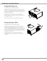 Предварительный просмотр 62 страницы Eiki LC-SXG400 Owner'S Manual