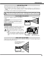 Preview for 9 page of Eiki LC-W4 Owner'S Instruction Manual