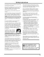 Preview for 5 page of Eiki LC-WB200 Owner'S Manual